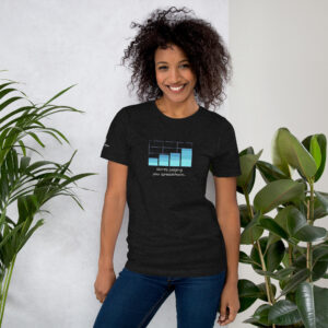 "Silently judging your spreadsheets..." Unisex T-Shirt